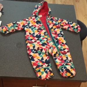 Patagonia winter snow bunting . Reversible